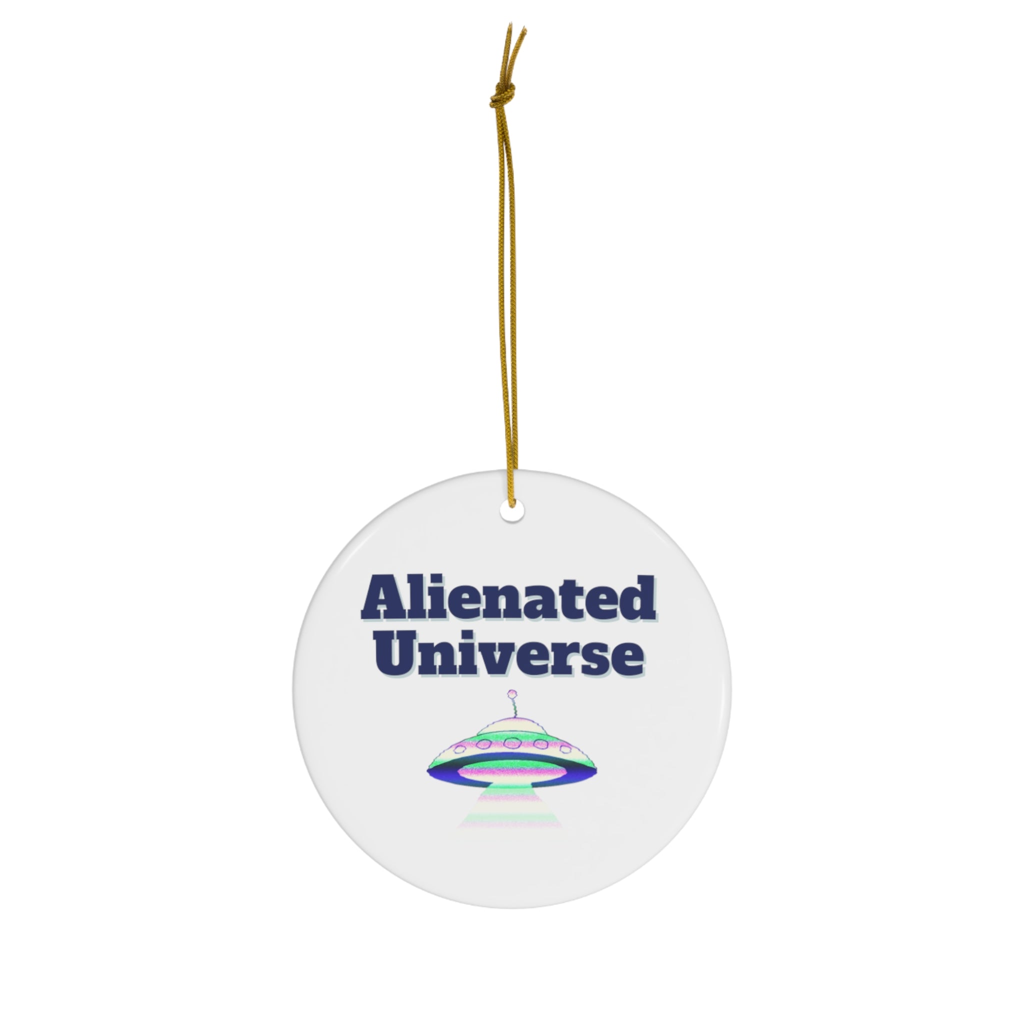 Alienated Universe Ceramic Ornament