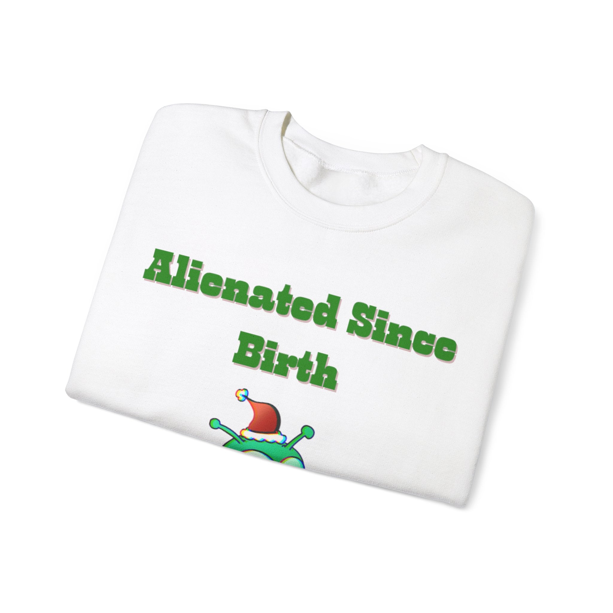 Alienated SInce Birth Unisex Heavy Blend™ Crewneck Sweatshirt