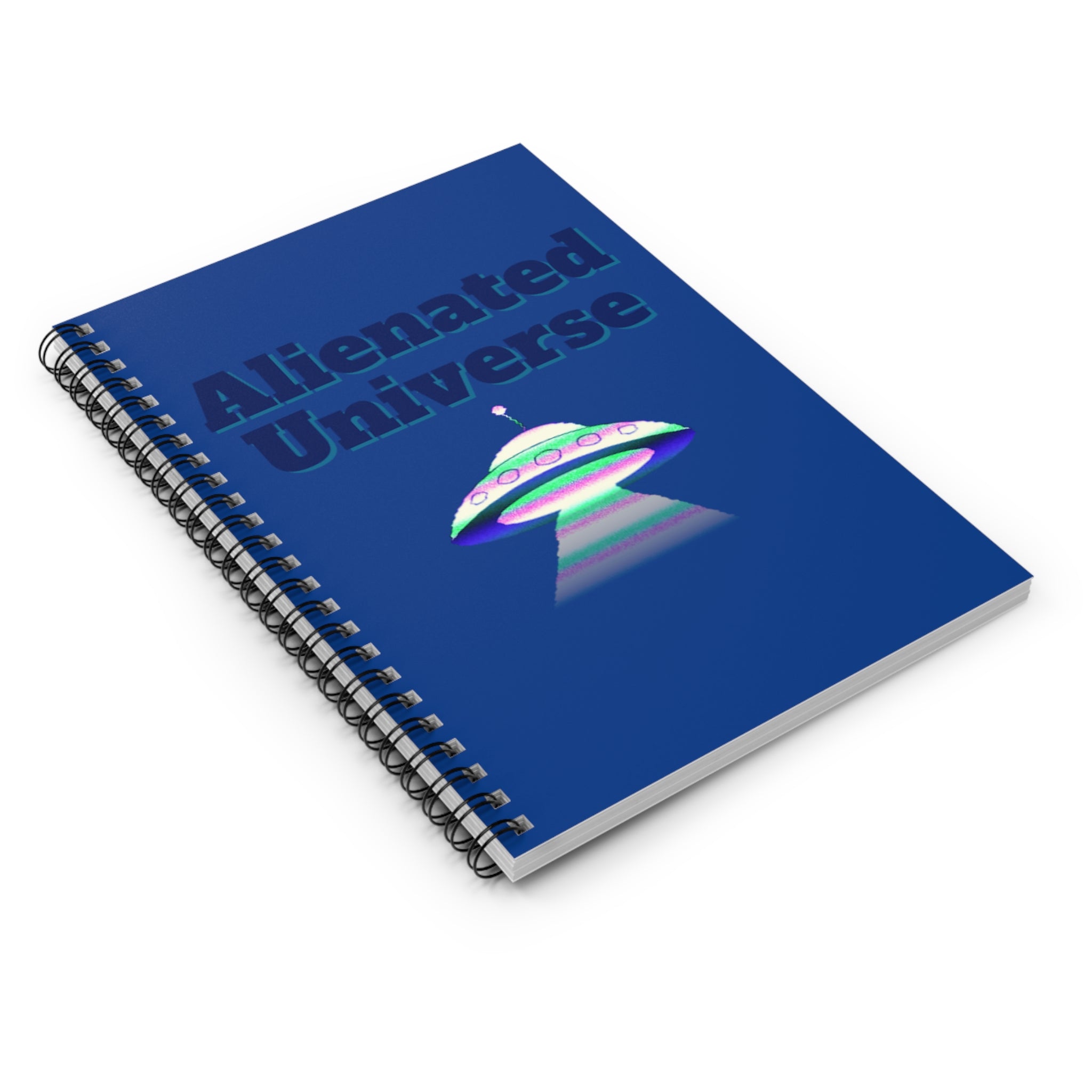 Alienated Universe Spiral Notebook - Ruled Line