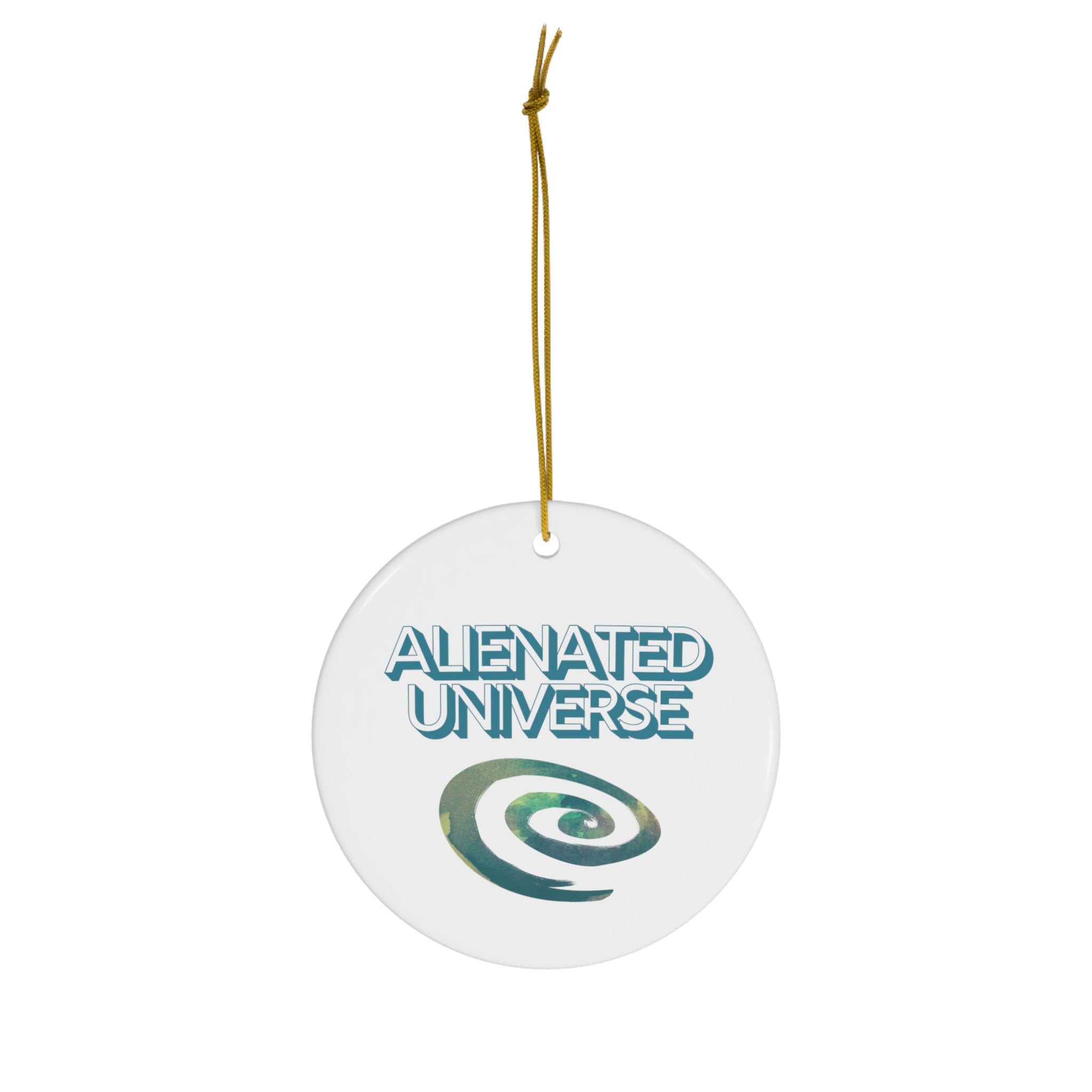 Alienated Universe Ceramic Ornament