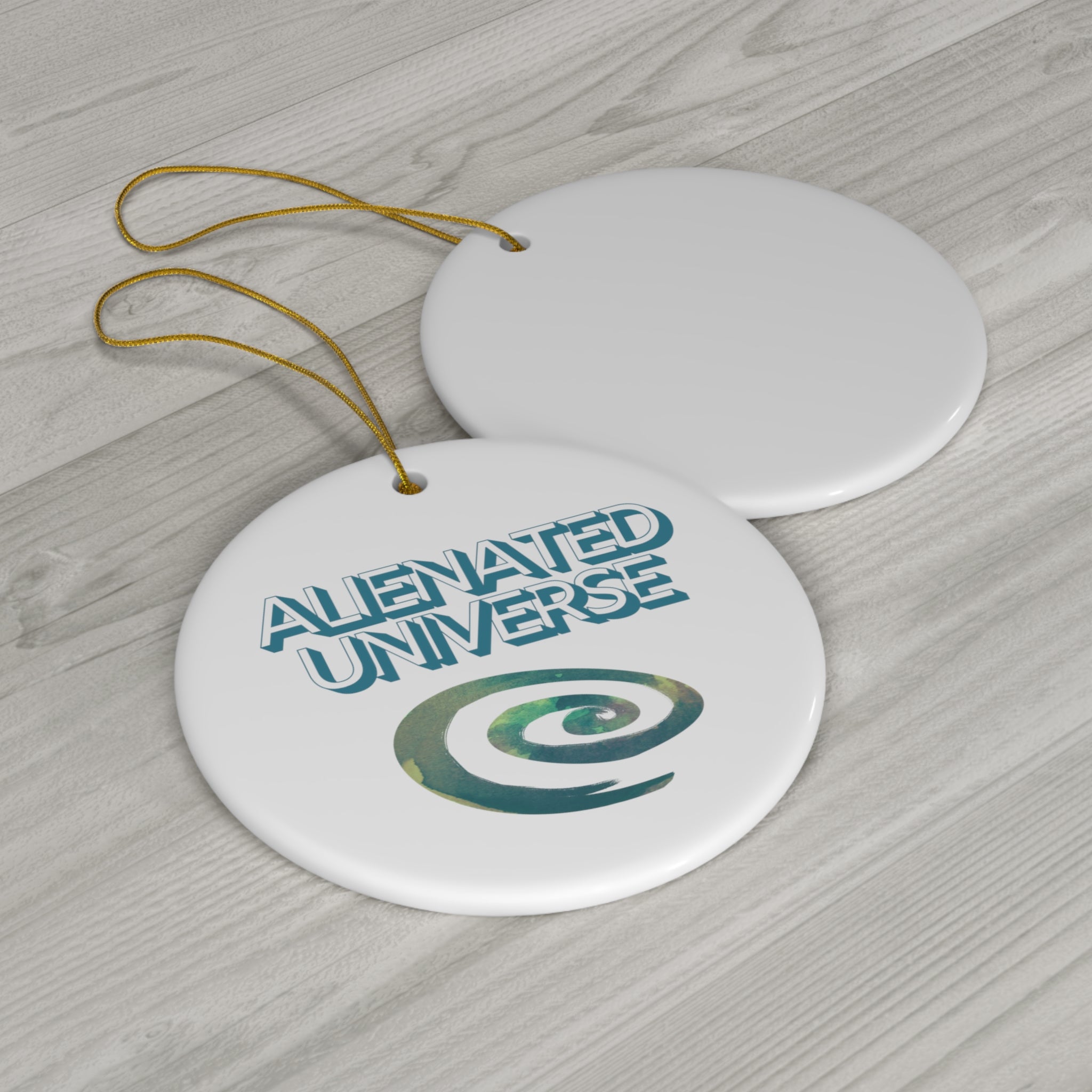 Alienated Universe Ceramic Ornament