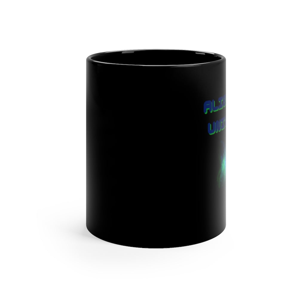 Alienated Universe 11oz Black Mug