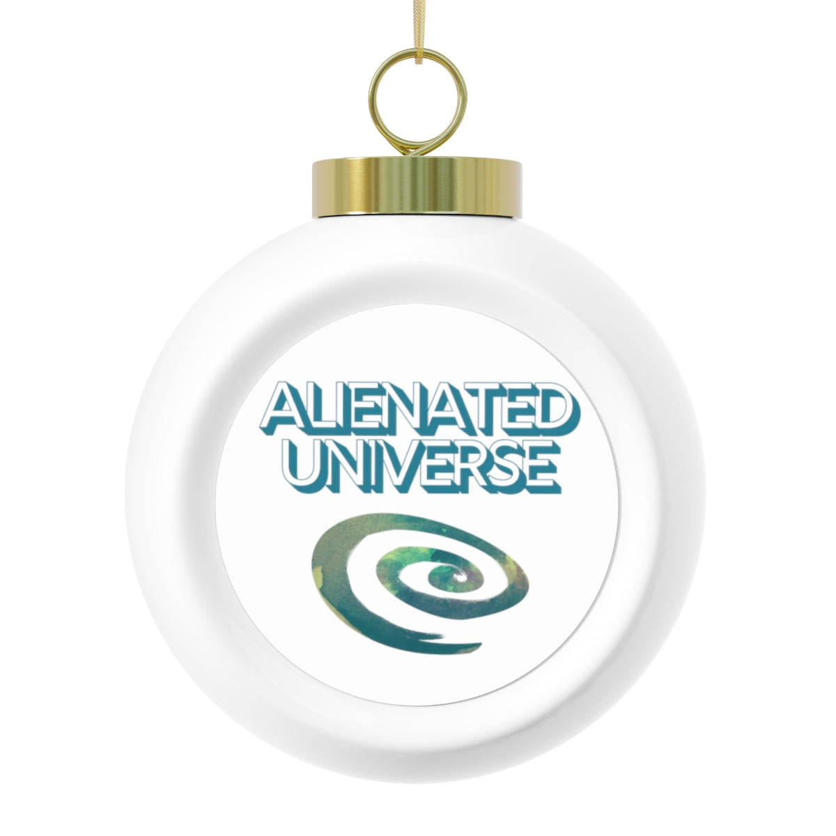 Alienated Universe Christmas Ball Ornament