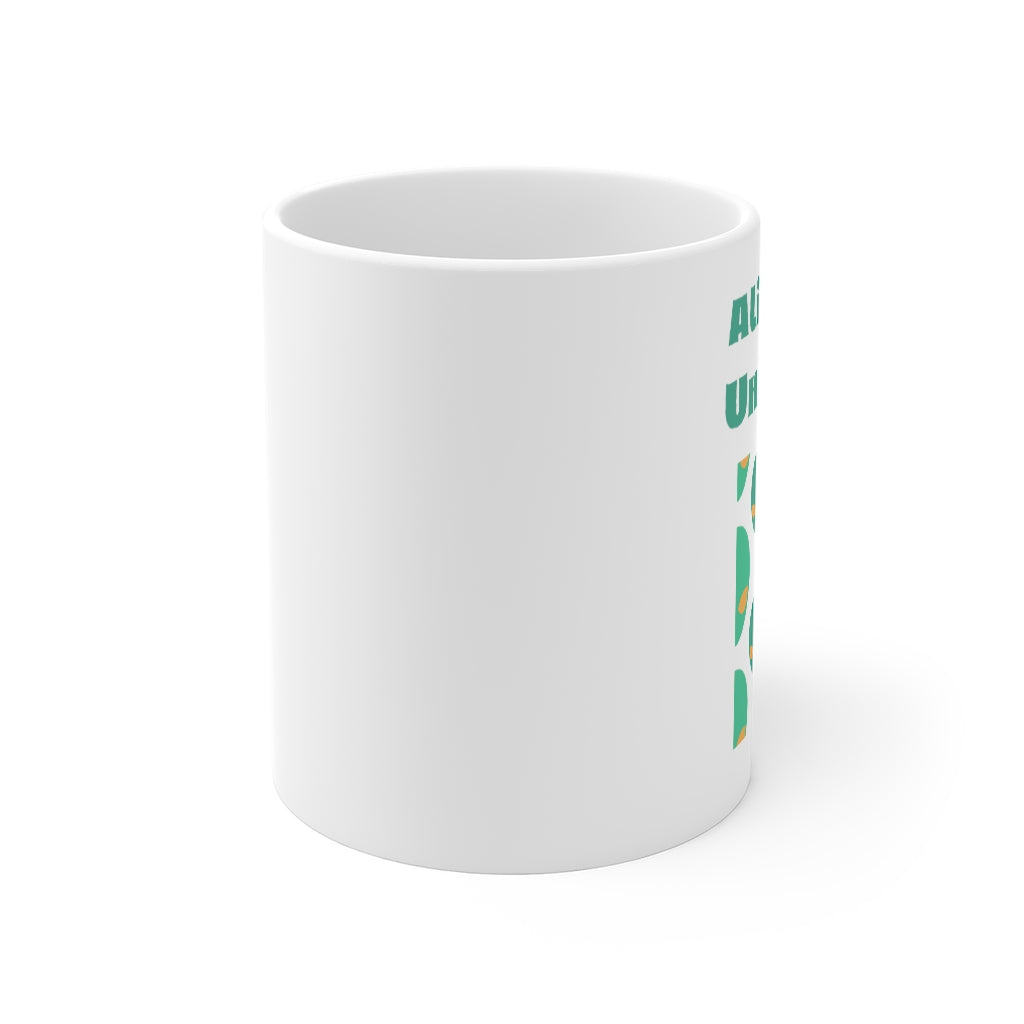 Alienated Universe White Mug 11oz
