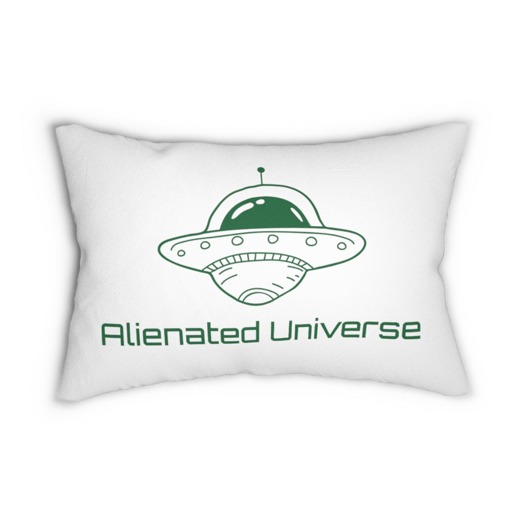 Alienated Universe Spun Polyester Lumbar Pillow