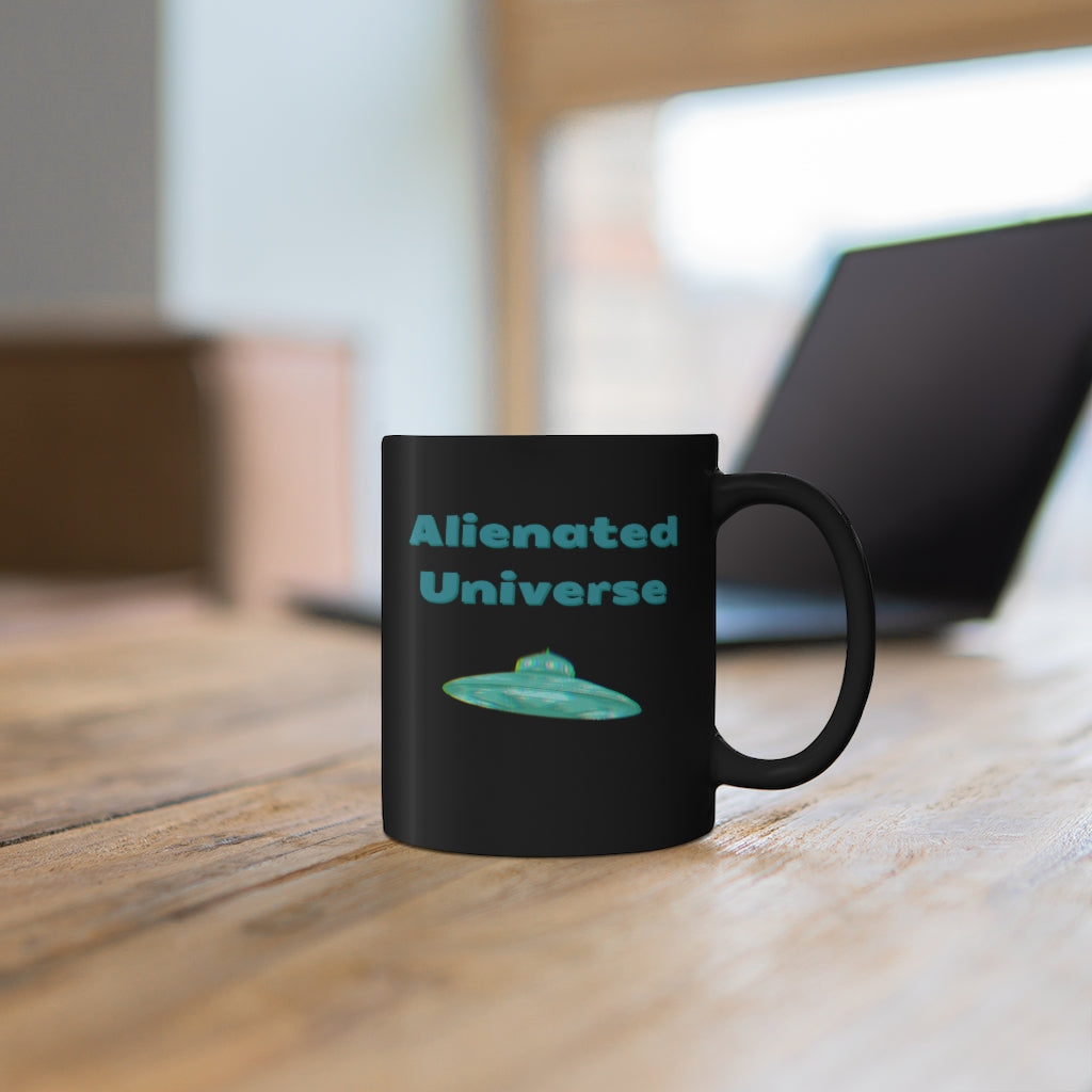 Alienated Universe 11oz Black Mug