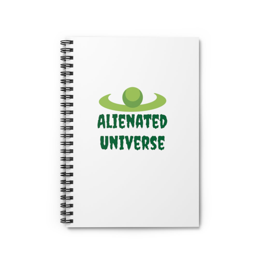 Alienated Universe Spiral Notebook - Ruled Line