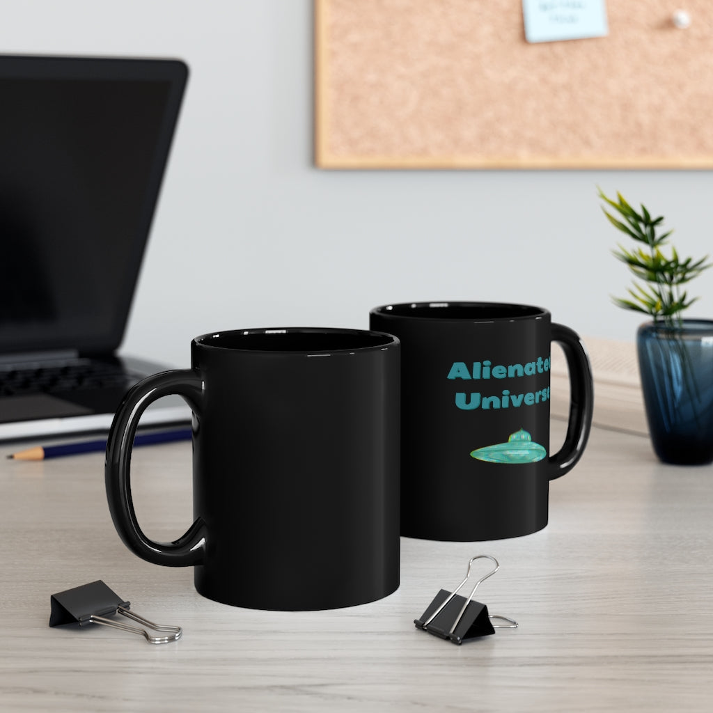 Alienated Universe 11oz Black Mug