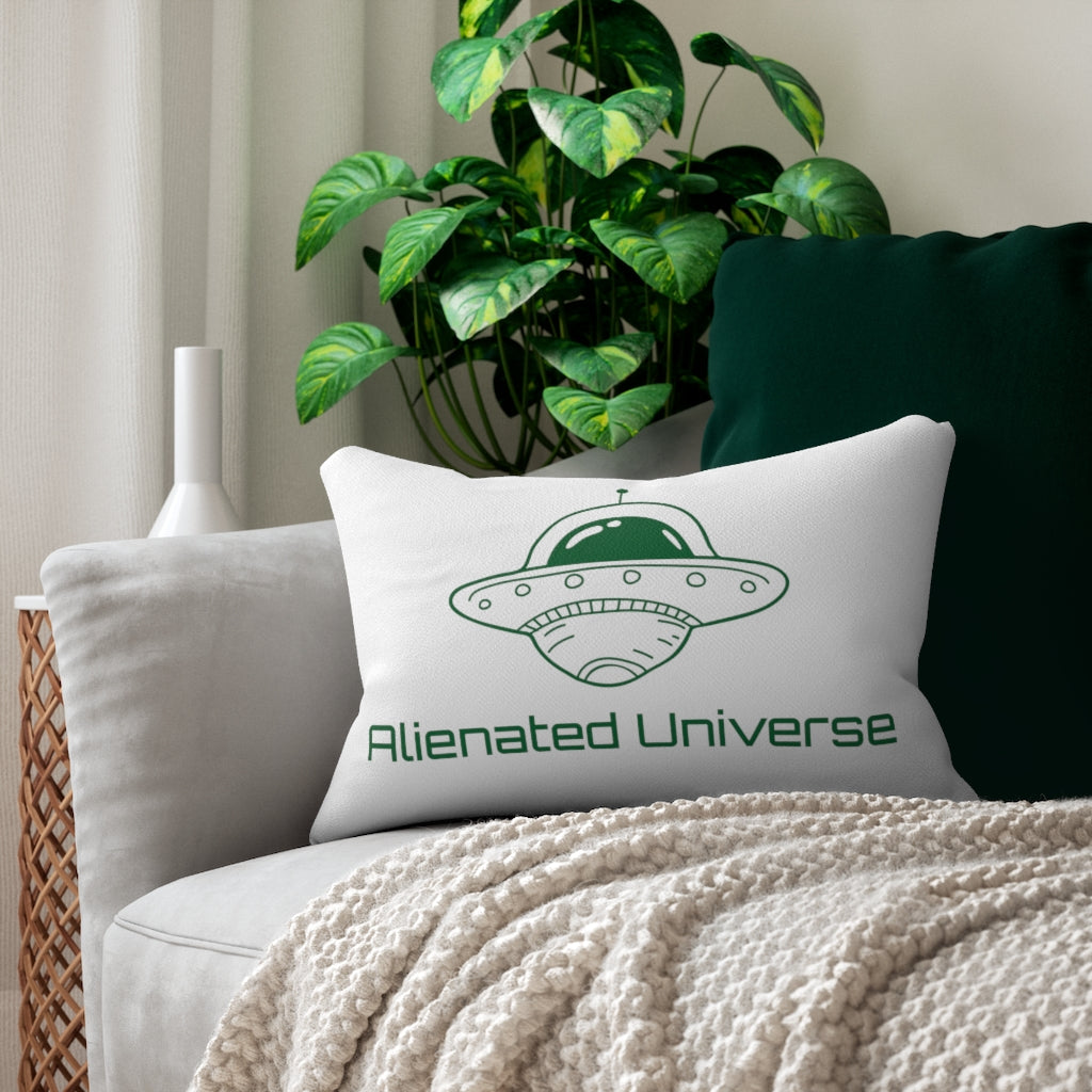 Alienated Universe Spun Polyester Lumbar Pillow