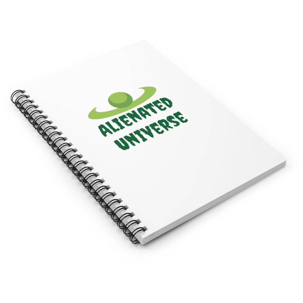 Alienated Universe Spiral Notebook - Ruled Line