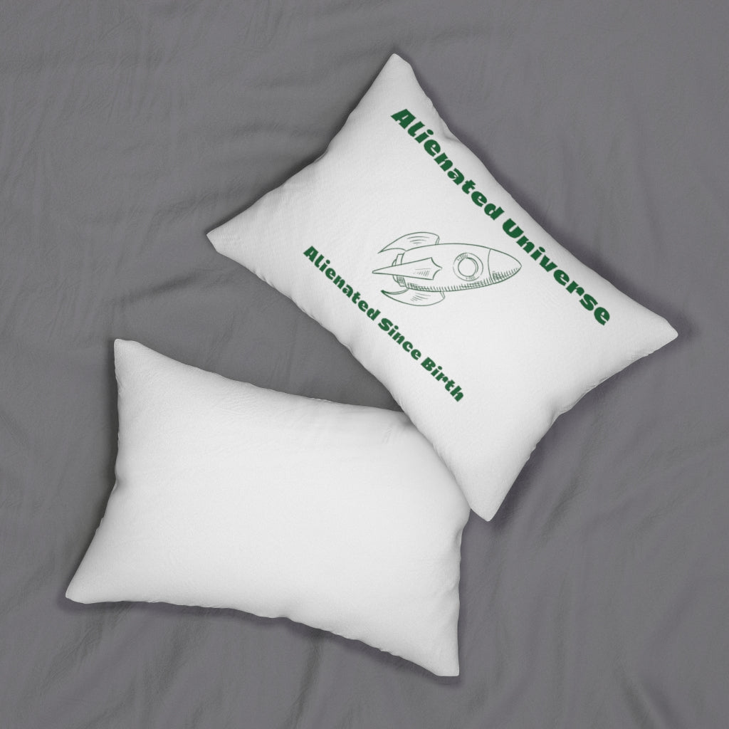 Alienated Universe Spun Polyester Lumbar Pillow