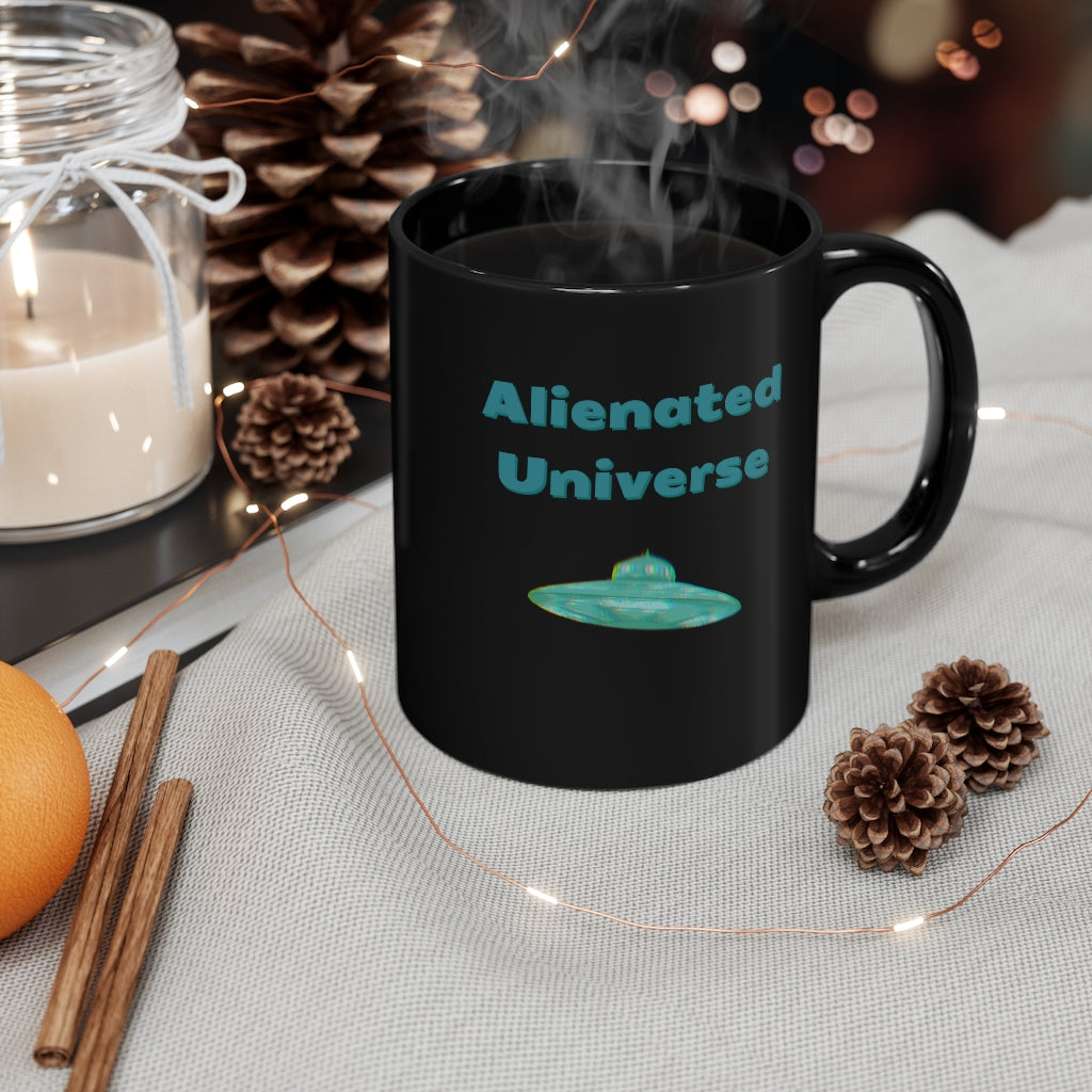 Alienated Universe 11oz Black Mug