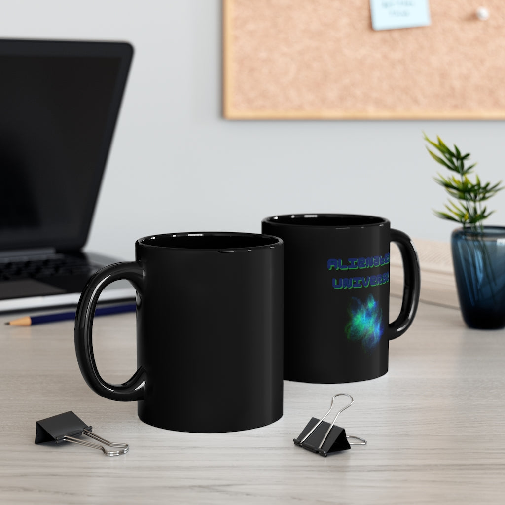 Alienated Universe 11oz Black Mug