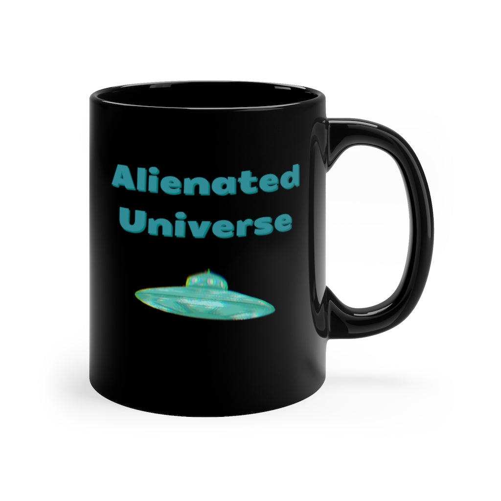 Alienated Universe 11oz Black Mug