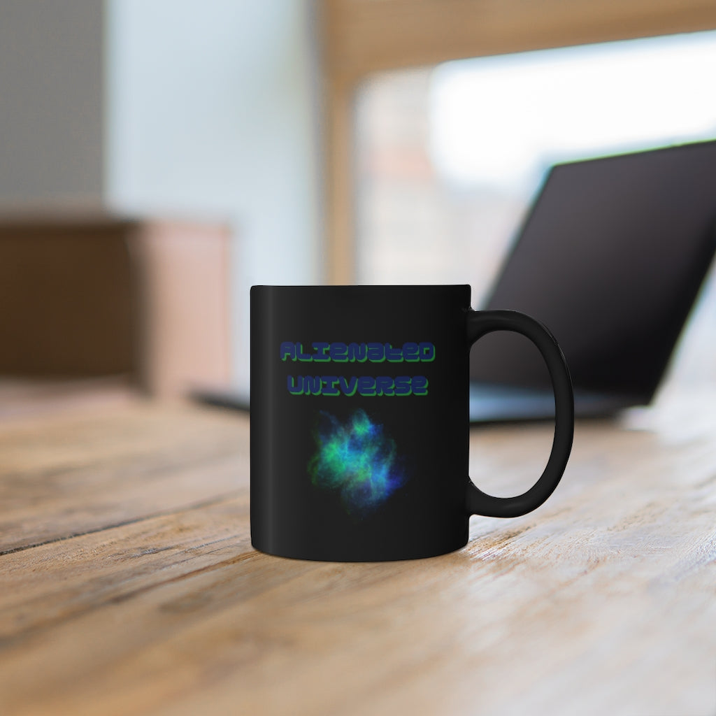 Alienated Universe 11oz Black Mug