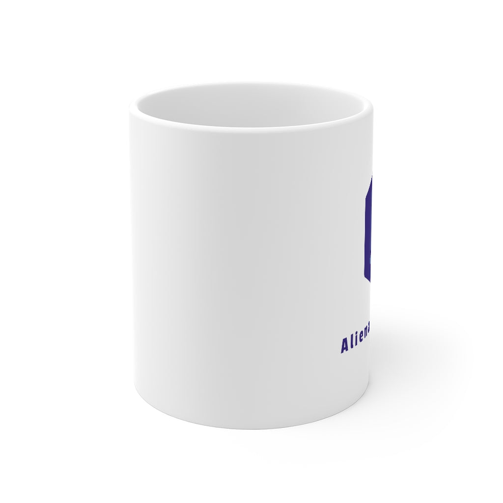 Alienated Universe White Mug 11oz